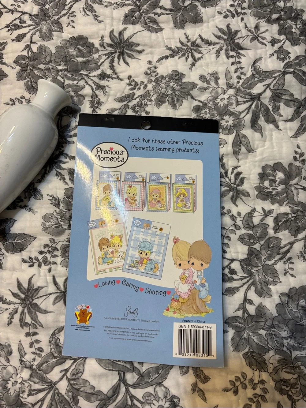 Precious Moments delicate white